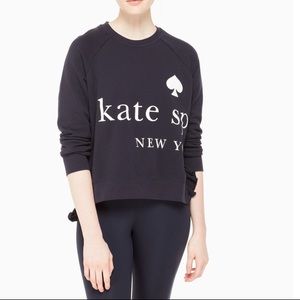 Kate Spade Logo Ruffle Pullover